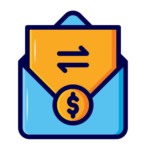 detalles de la transacción icono gratis