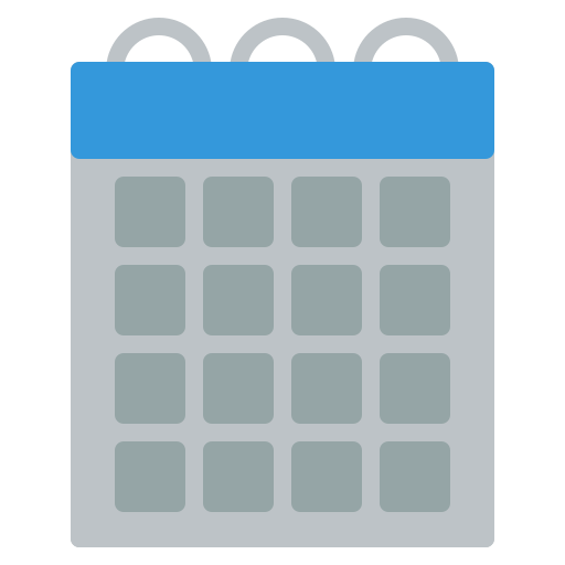 calendario icono gratis