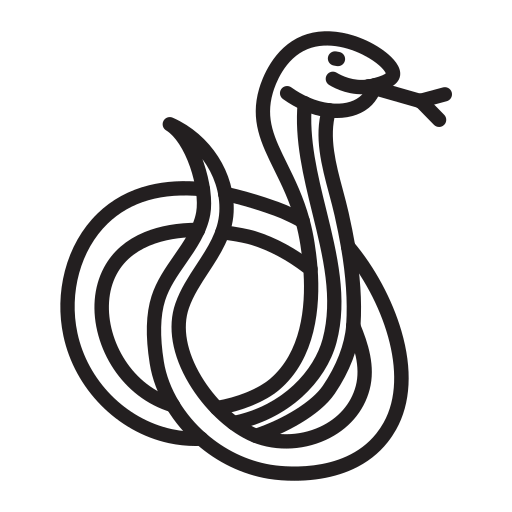 serpiente icono gratis