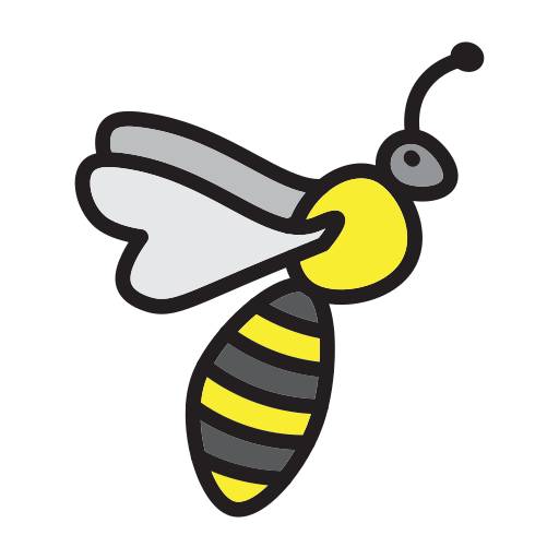 abeja icono gratis