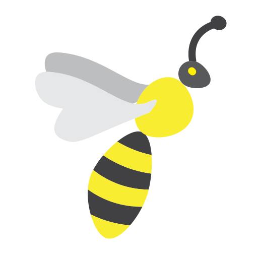abeja icono gratis