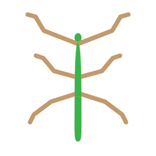Stick insect free icon Stick insect free icon