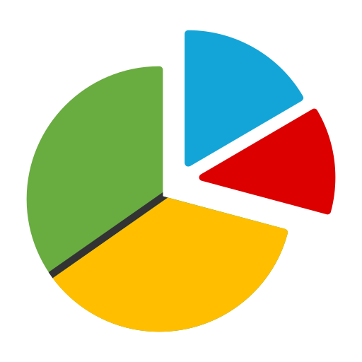 gráfico circular icono gratis