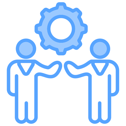 cooperación icono gratis