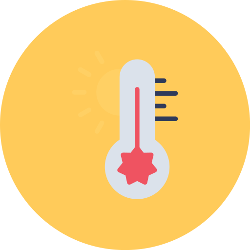Hot temperature free icon Hot temperature free icon