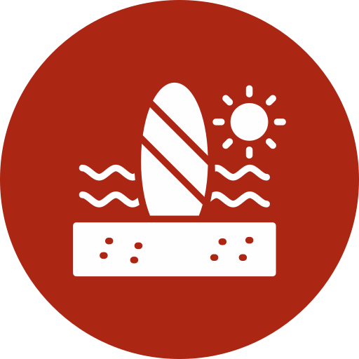Paddle surf free icon