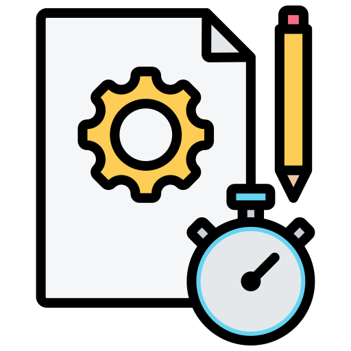 Time management tool free icon