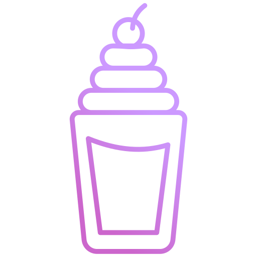 soda con helado icono gratis