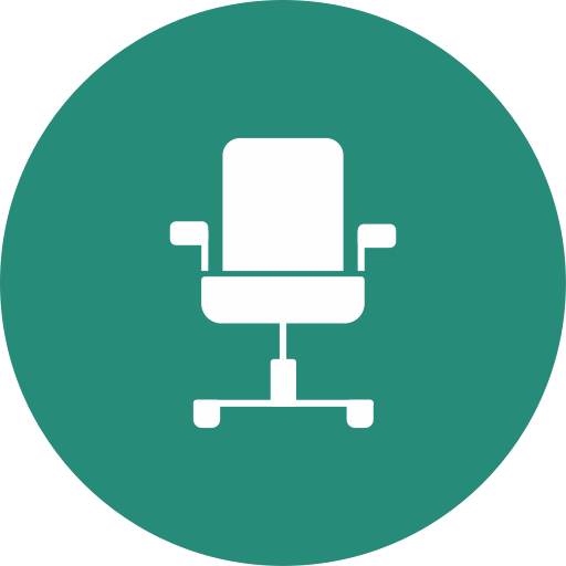 silla de oficina icono gratis