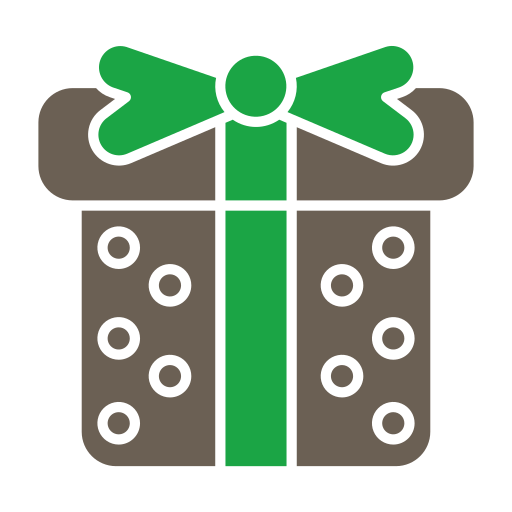 caja de regalo icono gratis