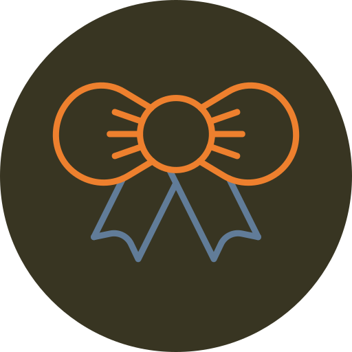 corbata de moño icono gratis