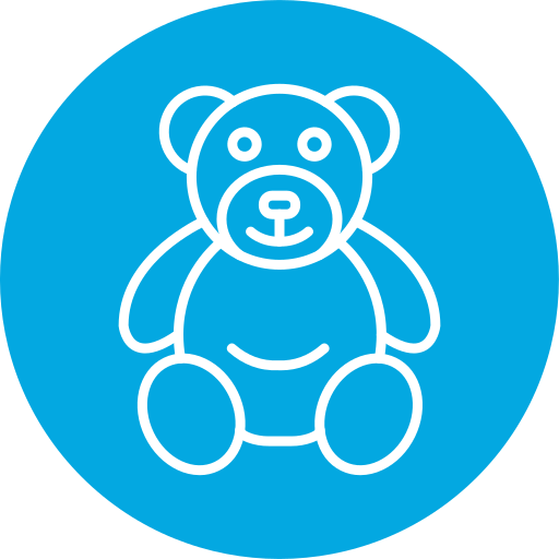 oso de peluche icono gratis