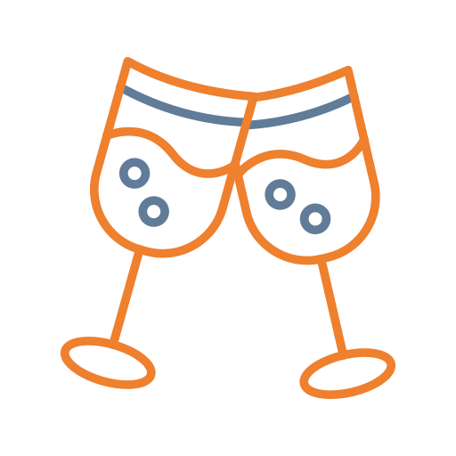 champán icono gratis