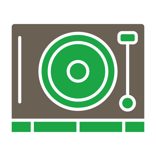 reproductor de vinilo icono gratis