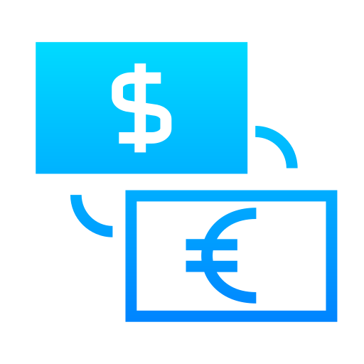 cambista de dinero icono gratis