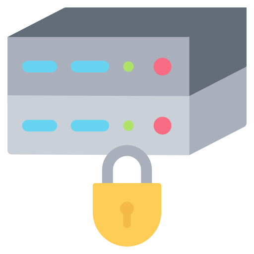 Dedicated server free icon Dedicated server free icon