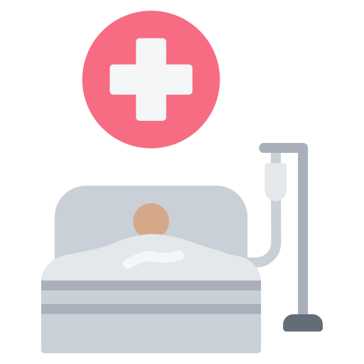 hospitalización icono gratis