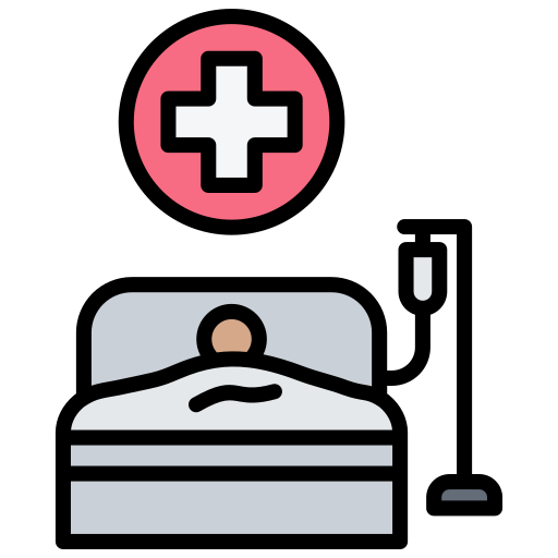 hospitalización icono gratis