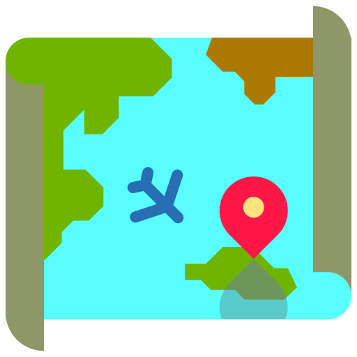 mapa icono gratis