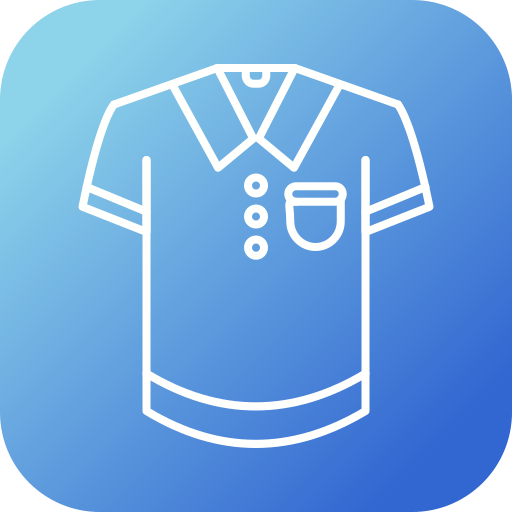 camisa polo icono gratis