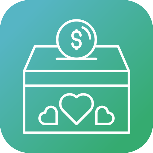 donación icono gratis