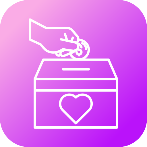 donación icono gratis