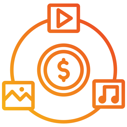 contenido icono gratis