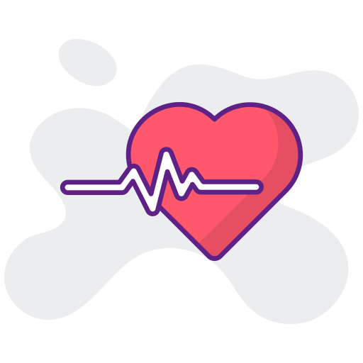 latido del corazón icono gratis