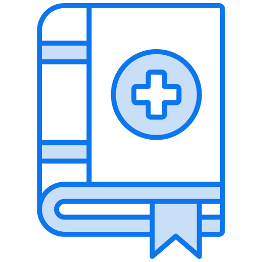 libro medico icono gratis