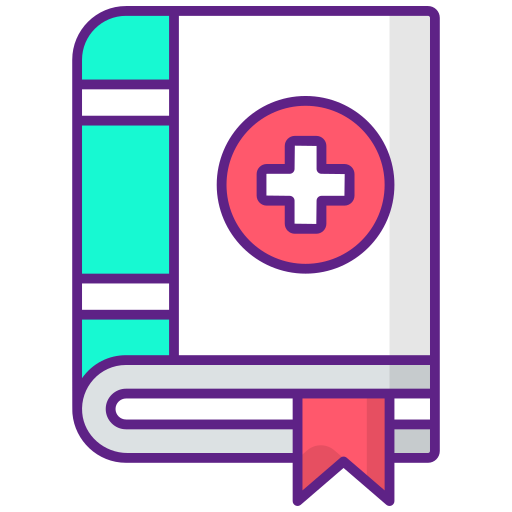 의학 서적 무료 아이콘 의학 서적 무료 아이콘