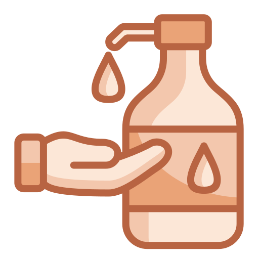 Hand sanitizer free icon Hand sanitizer free icon