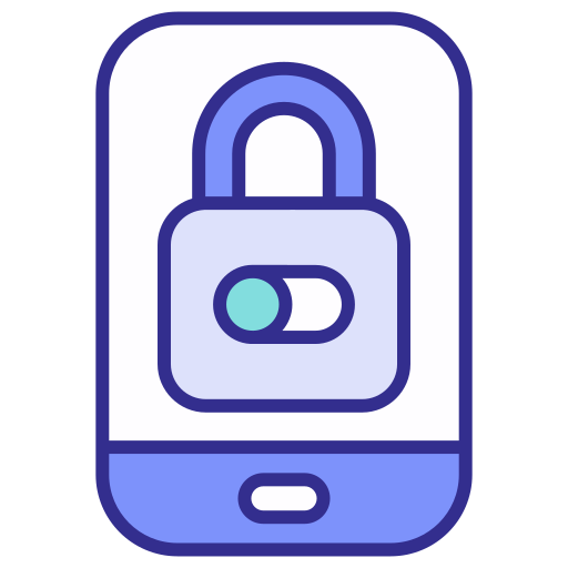 Mobile lock free icon