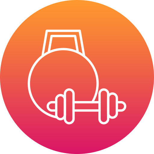 equipo de gimnasio icono gratis