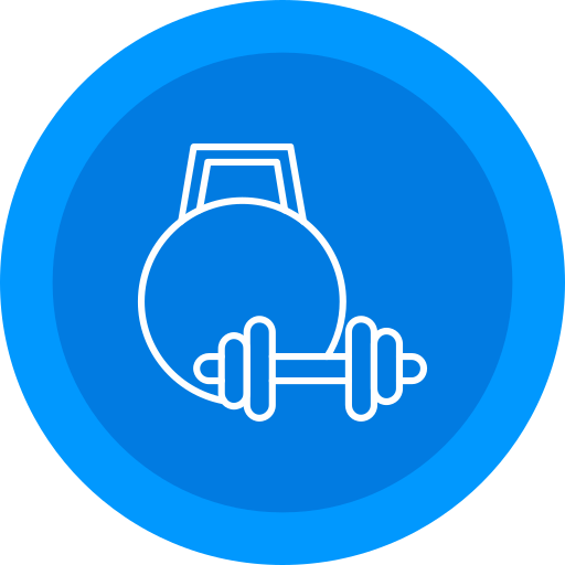 equipo de gimnasio icono gratis