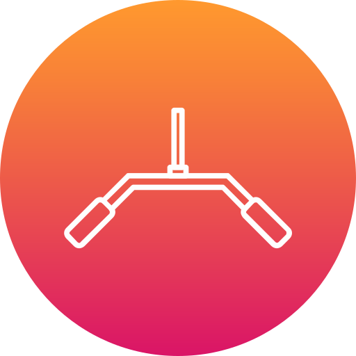 barra de pesas icono gratis