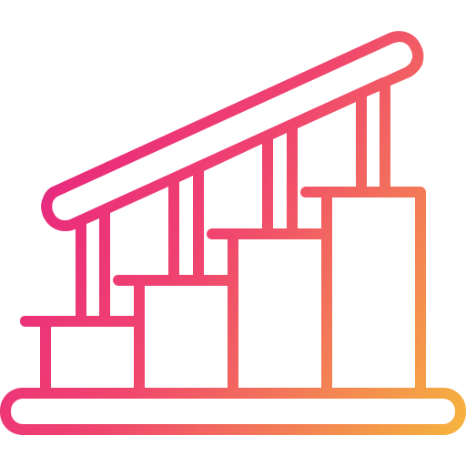 escadaria grátis ícone