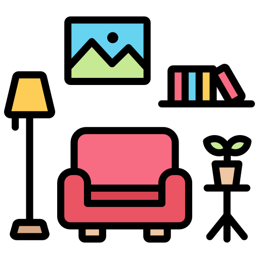 sala de estar icono gratis