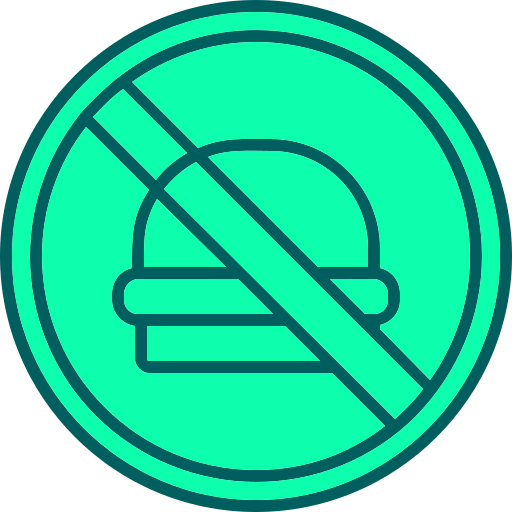 kein fastfood kostenlos Icon kein fastfood kostenlos Icon