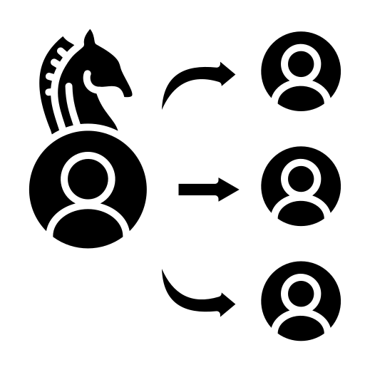 Coordination free icon
