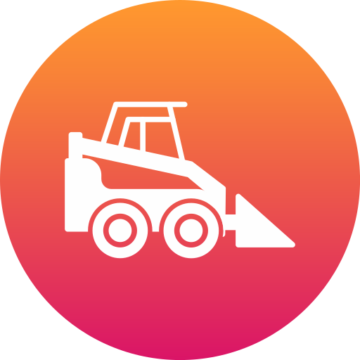 Skid steer loader free icon