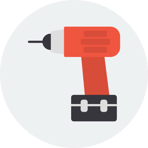 taladro eléctrico icono gratis