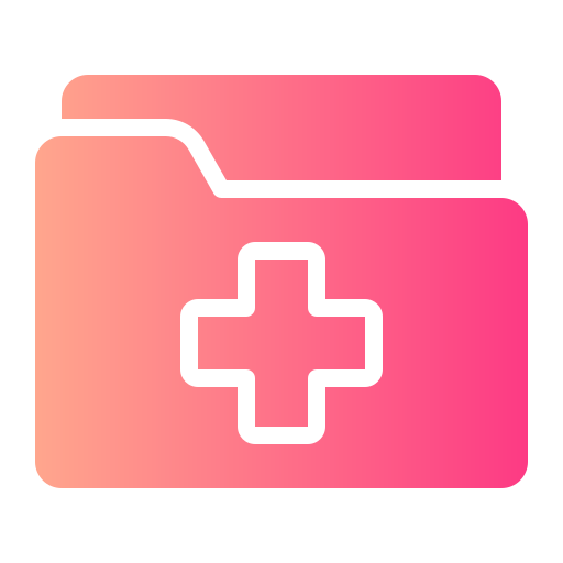 historial médico icono gratis