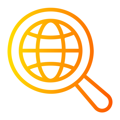 investigación global icono gratis