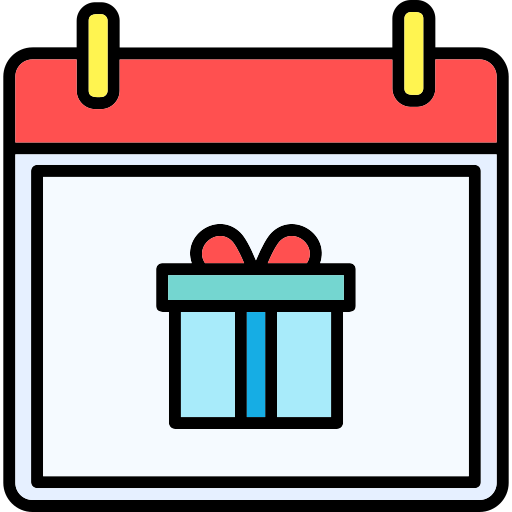 caja de regalo icono gratis