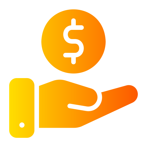 수익 무료 아이콘