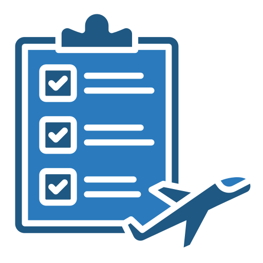 Itinerary free icon