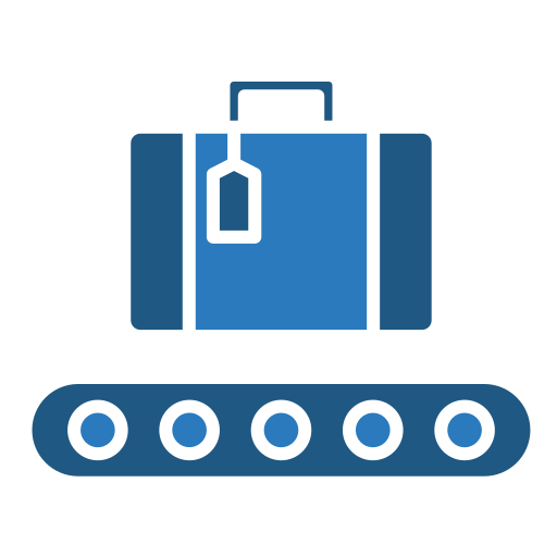 Luggage free icon