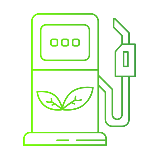 combustible verde icono gratis