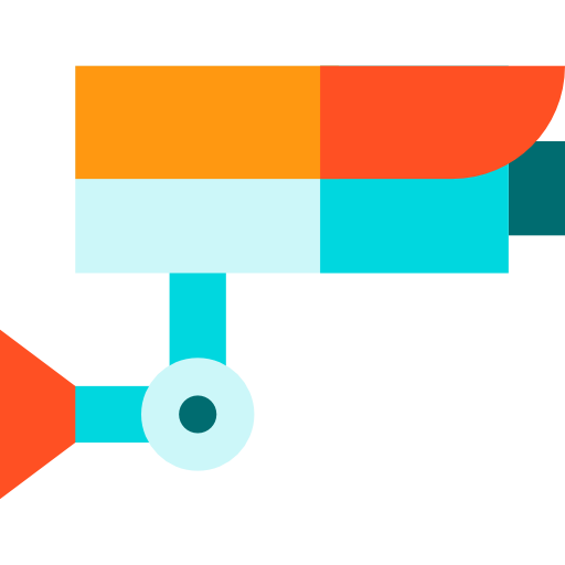 circuito cerrado de televisión icono gratis