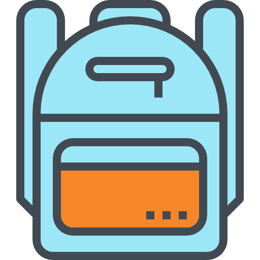 Backpack free icon Backpack free icon